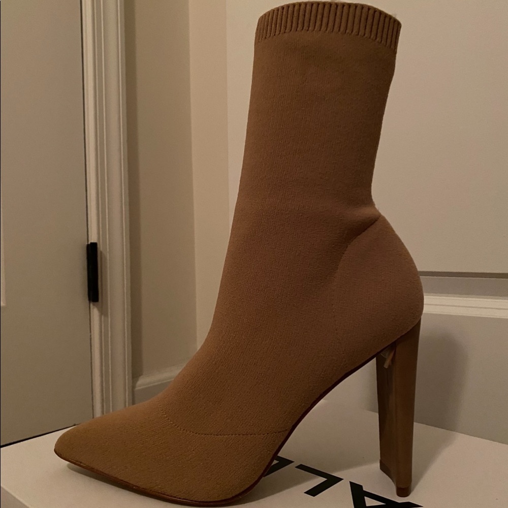 Mid-calf bootie